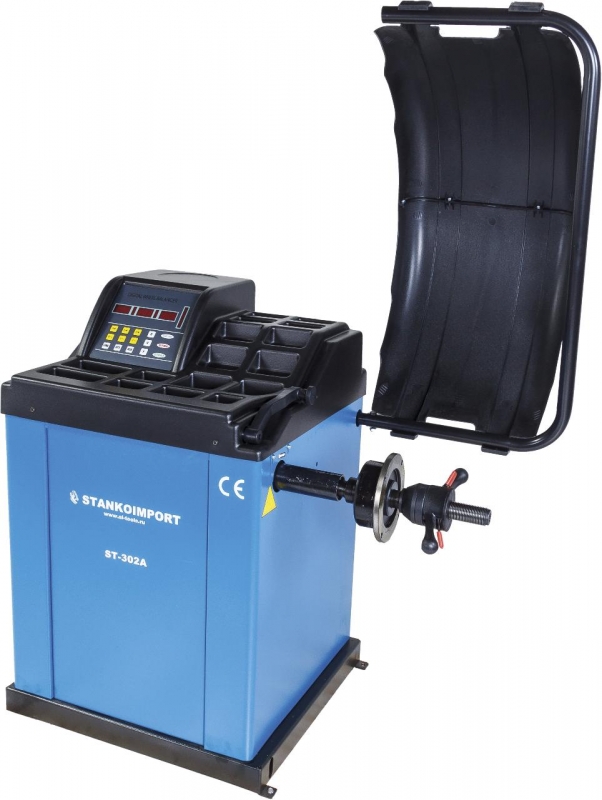 Балансировочный станок СтанкоИмпорт ST-302A, полуавтоматический, 10-24" Балансировочный станок СтанкоИмпорт ST-302A, полуавтоматический, 10-24"