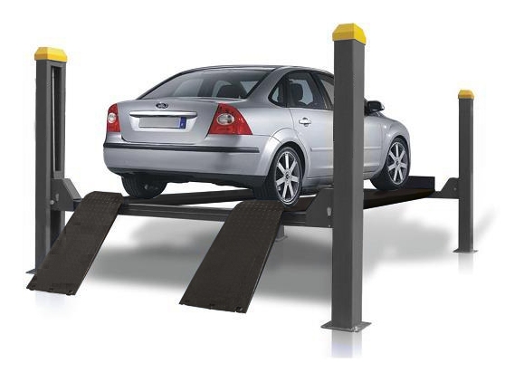 Подъемник четырехстоечный KraftWell KRW4FPL, г/п 4000 кг., платформы гладкие Подъемник четырехстоечный KraftWell KRW4FPL, г/п 4000 кг., платформы гладкие