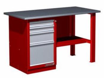 Слесарный металлический однотумбовый верстак FERRUM 01.104 Слесарный металлический однотумбовый верстак FERRUM 01.104