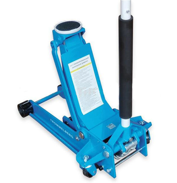 Домкрат гидравлический подкатной Trommelberg XRD0337L, г/п 3.5т, 90-550 мм Домкрат гидравлический подкатной Trommelberg XRD0337L, г/п 3.5т, 90-550 мм