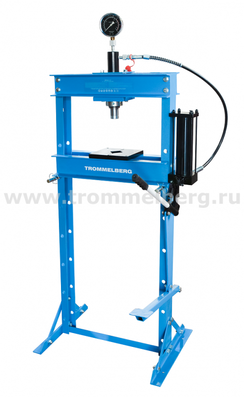 Гидравлический пресс Trommelberg SD200803B, усилие 12 т, настольный Гидравлический пресс Trommelberg SD200803B, усилие 12 т, настольный