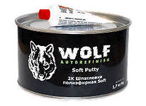 2K Шпатлевка полиэфирная Soft (1.7 кг) WOLF 101.1700 2K Шпатлевка полиэфирная Soft (1.7 кг) WOLF 101.1700