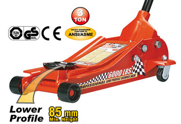 Домкрат подкатной гидравлический, низкопрофильный г/п 3 т Torin T830018E Домкрат подкатной гидравлический, низкопрофильный г/п 3 т Torin T830018E